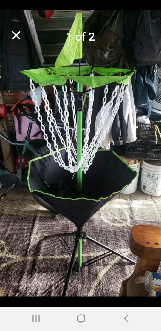 Portable Disc Golf Basket image indicator(2)