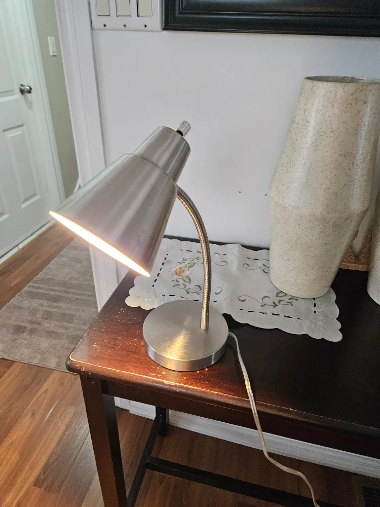 Silver Desk Lamp thumbnail