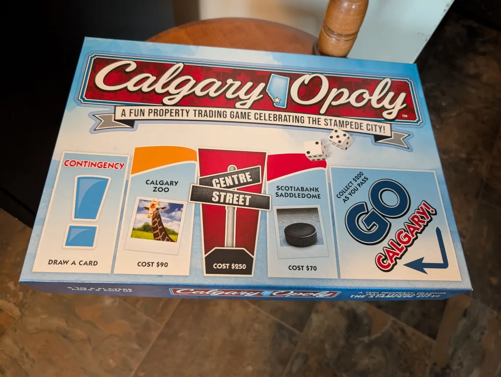 Calgary-Opoly Board Game thumbnail