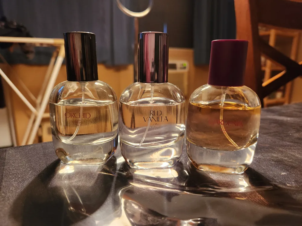 Zara Perfume Set: Orchid, Red Vanilla, Gardenia thumbnail