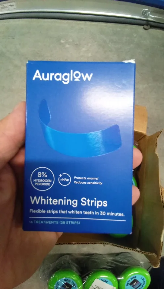 🥕Auraglow Whitening Strips - 14 Treatments thumbnail