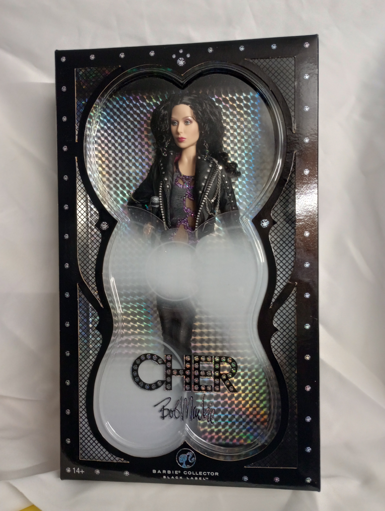 Cher Bob Mackie Barbie Collector Doll Black Label