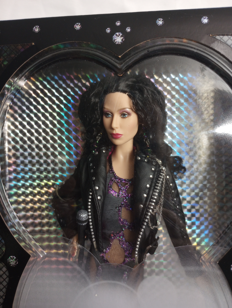 Cher Bob Mackie Barbie Collector Doll Black Label - photo 2