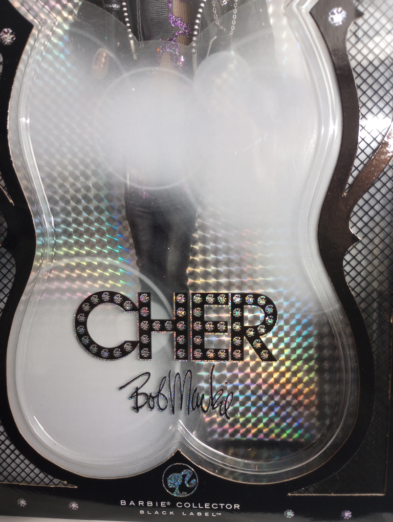 Cher Bob Mackie Barbie Collector Doll Black Label - photo 3