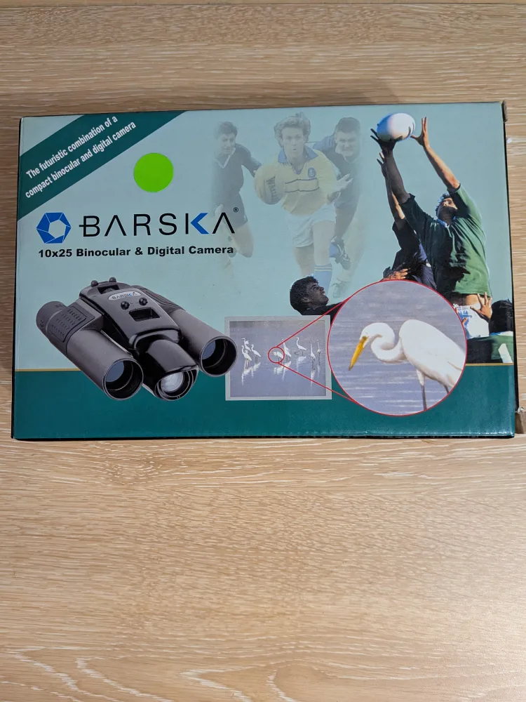 BARSKA 10x25 Binocular & Digital Camera thumbnail