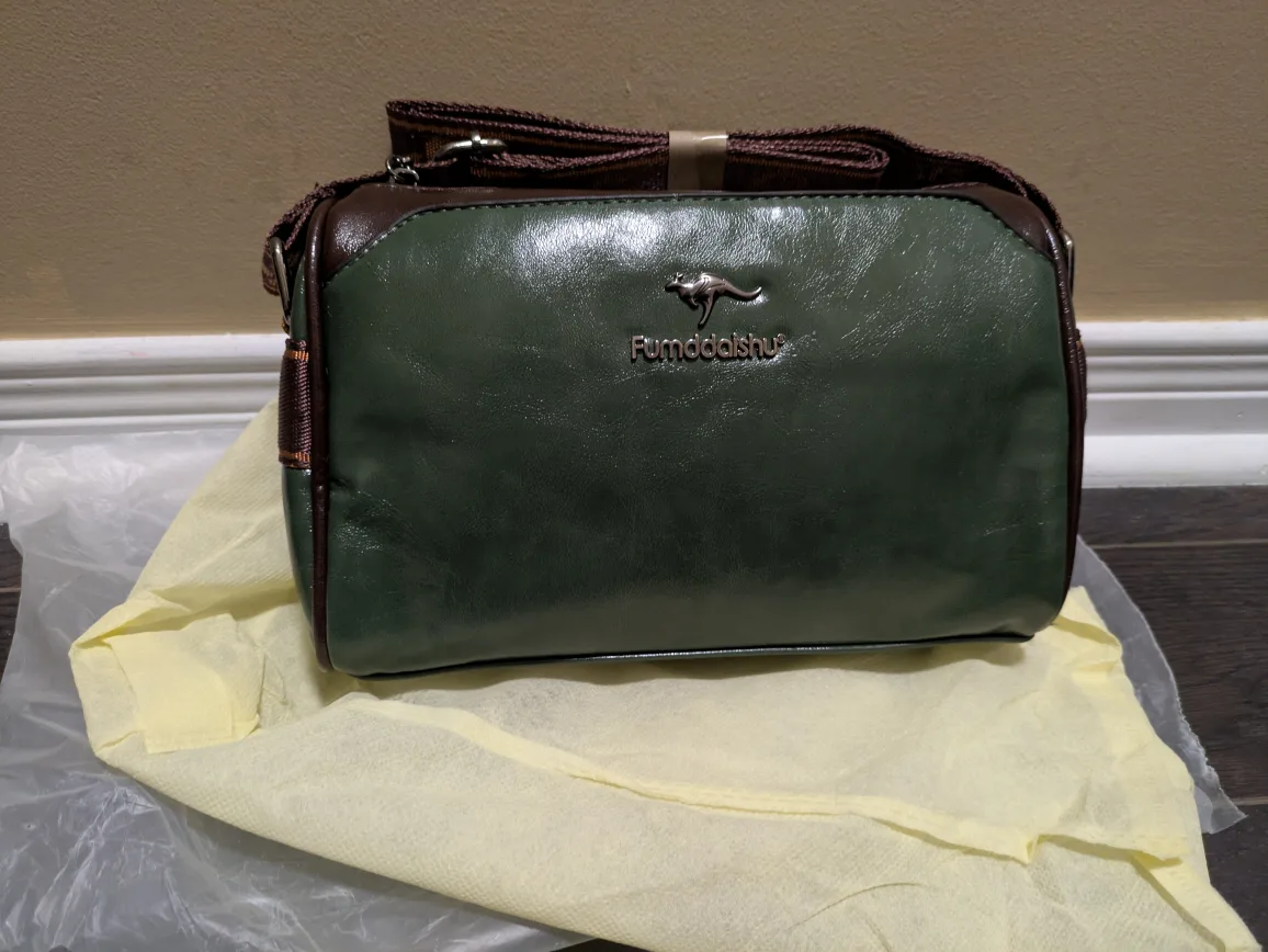 brand new green stylish women hand bag image indicator(4)