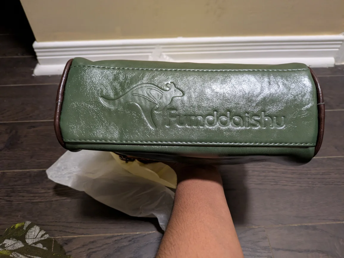 brand new green stylish women hand bag image indicator(6)