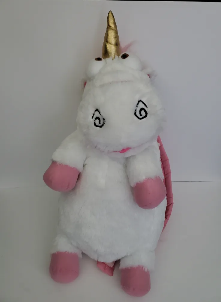Despicable Me Fluffy Unicorn Backpack thumbnail