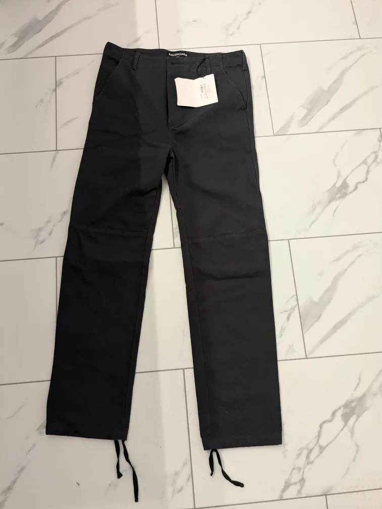 Balenciaga Authentic Men's Charcoal Pants thumbnail