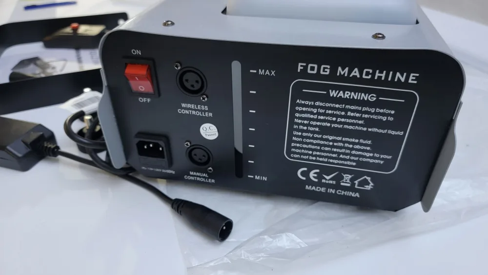 1500W Smoke Fog Machine – Commercial Grade | DJ, Parties image indicator(6)