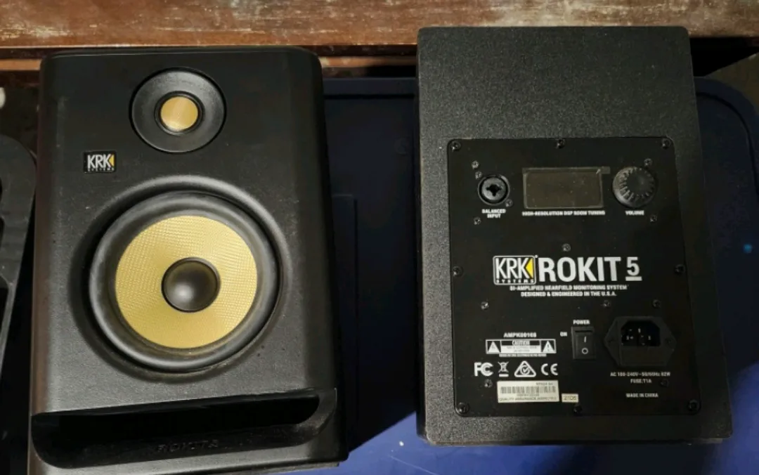 rokit krk studio monitors