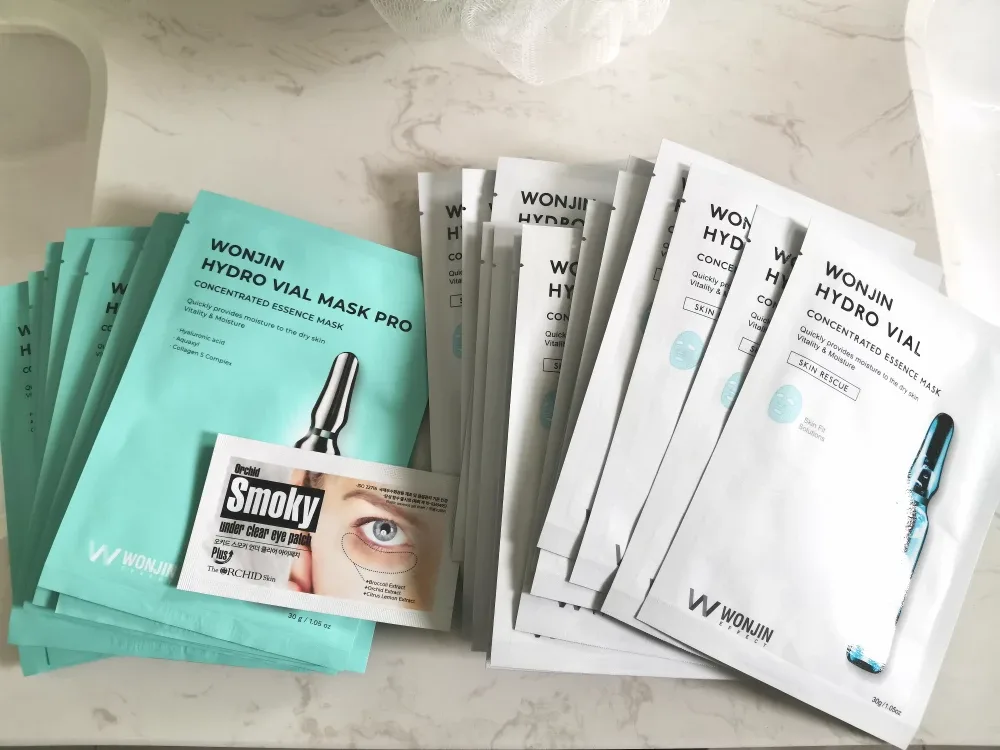 [Available] 14 WONJIN Hydro Vial Masks & 10 Pro Masks thumbnail