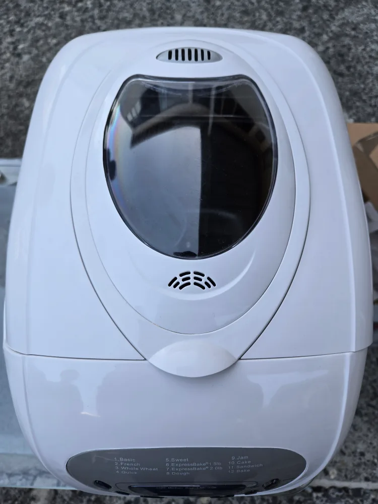 Sunbeam Breadmaker image indicator(4)