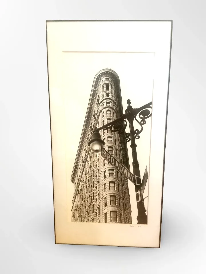 Framed Flatiron Building Print thumbnail