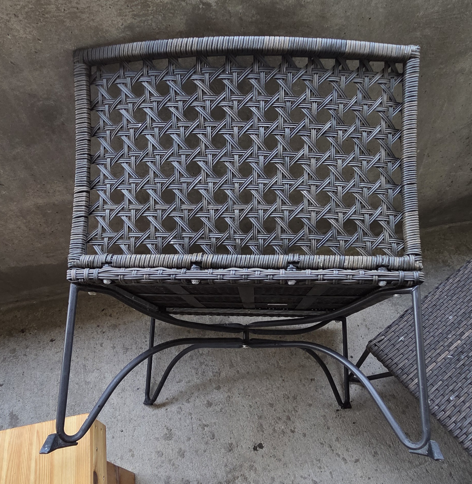 IKEA JUTHOLMEN Outdoor Chair - Dark Gray-Brown - photo 4