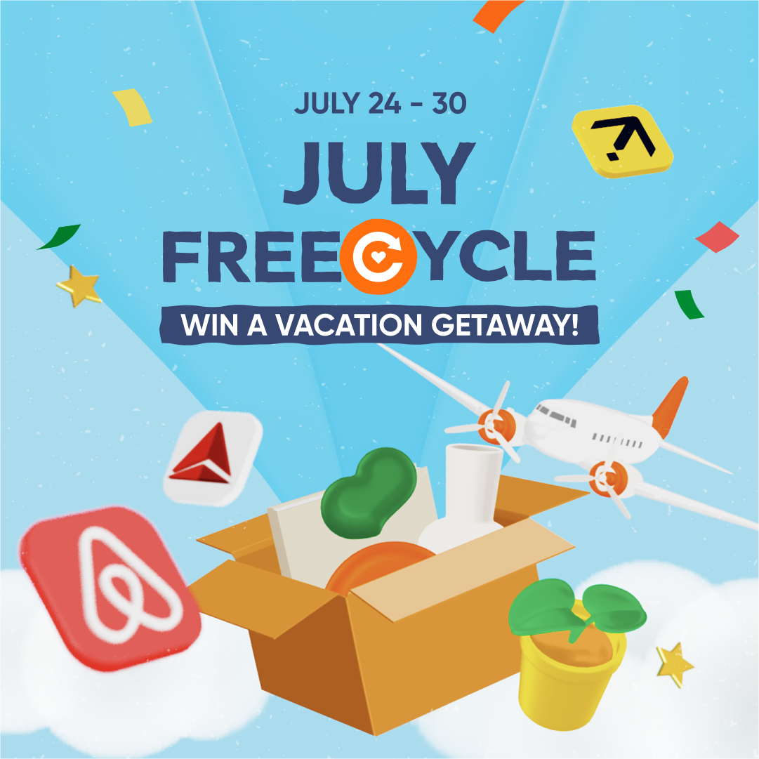 July Freecycle ☀️✈️