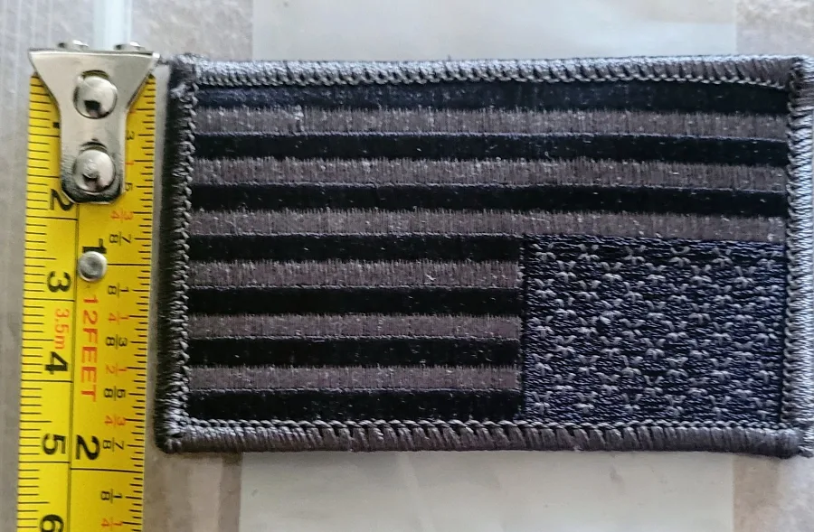 🇨🇦American Flag Patch - Grey thumbnail