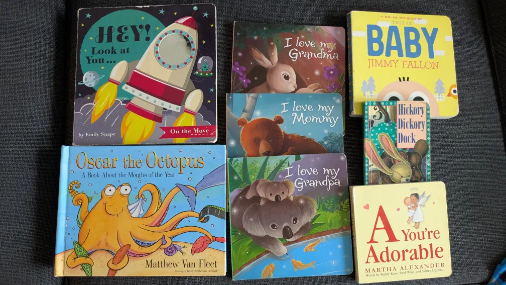 Kids Books Bundle - Hey! Look at You, Oscar Octopus & More thumbnail