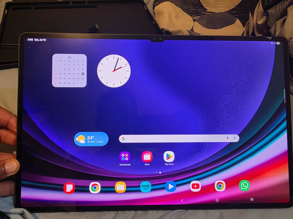 Samsung Galaxy Tab S9 Ultra- 1TB with great condition thumbnail