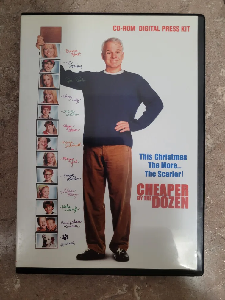 Cheaper by the Dozen Digital Press Kit 🇨🇦 thumbnail
