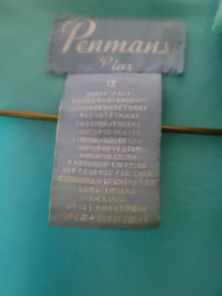 Penmans Plus 1X Rain Jacket - Aqua🇨🇦 image indicator(2)