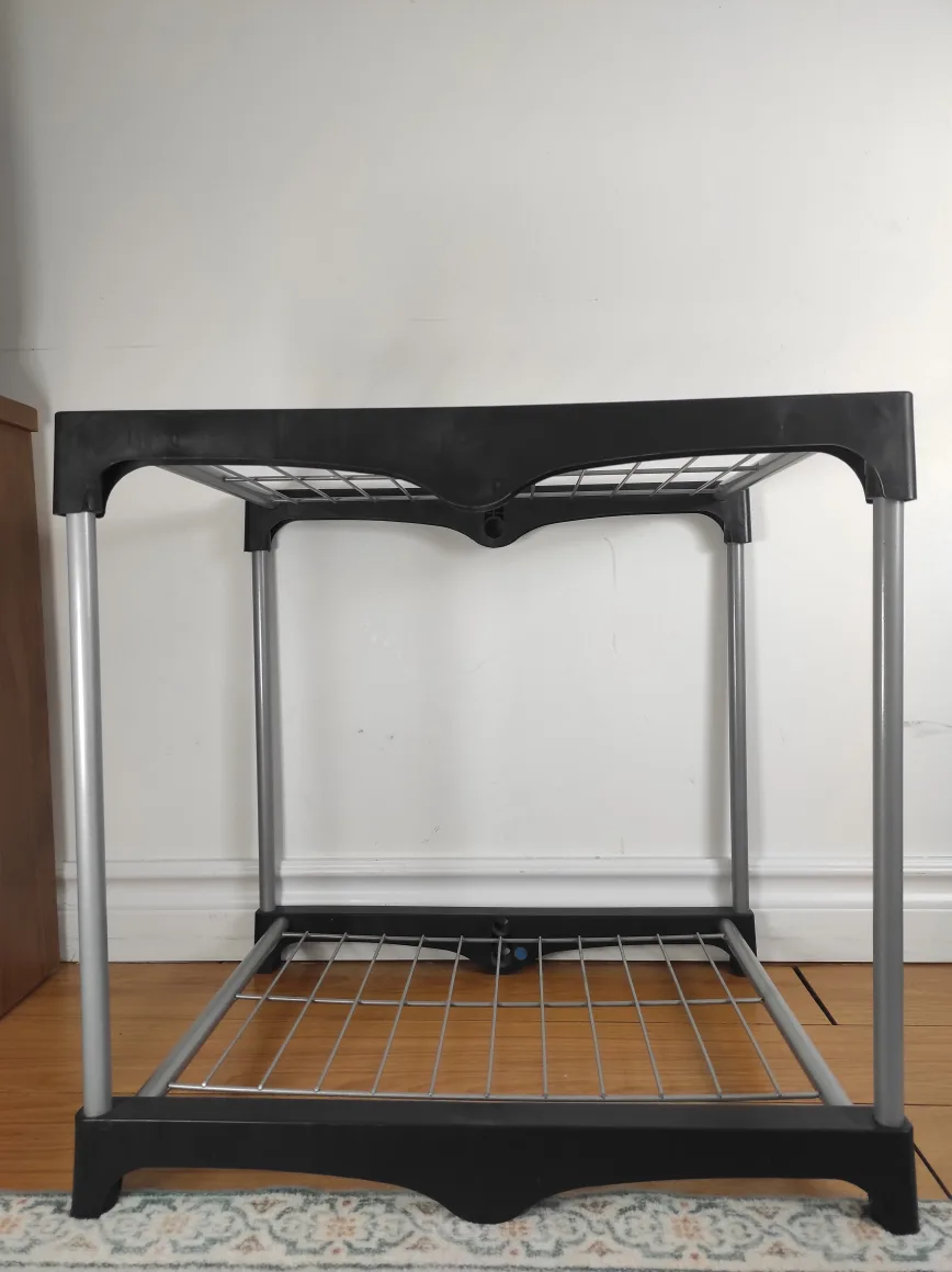 Black & Silver Metal Shelf thumbnail