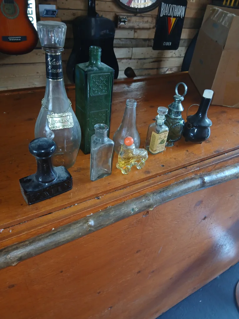 Vintage Glass Bottles - Decorative thumbnail