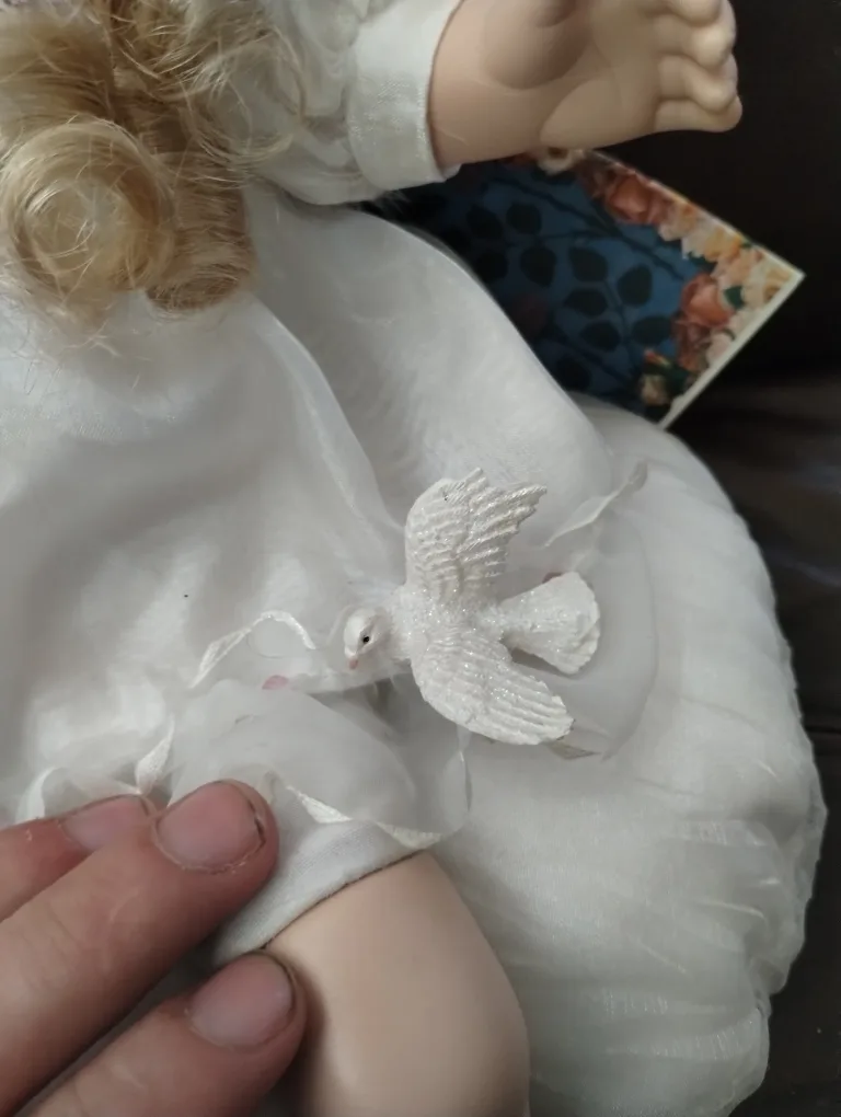 Rebecca collection limited edition collectible Porcelain Doll image indicator(4)