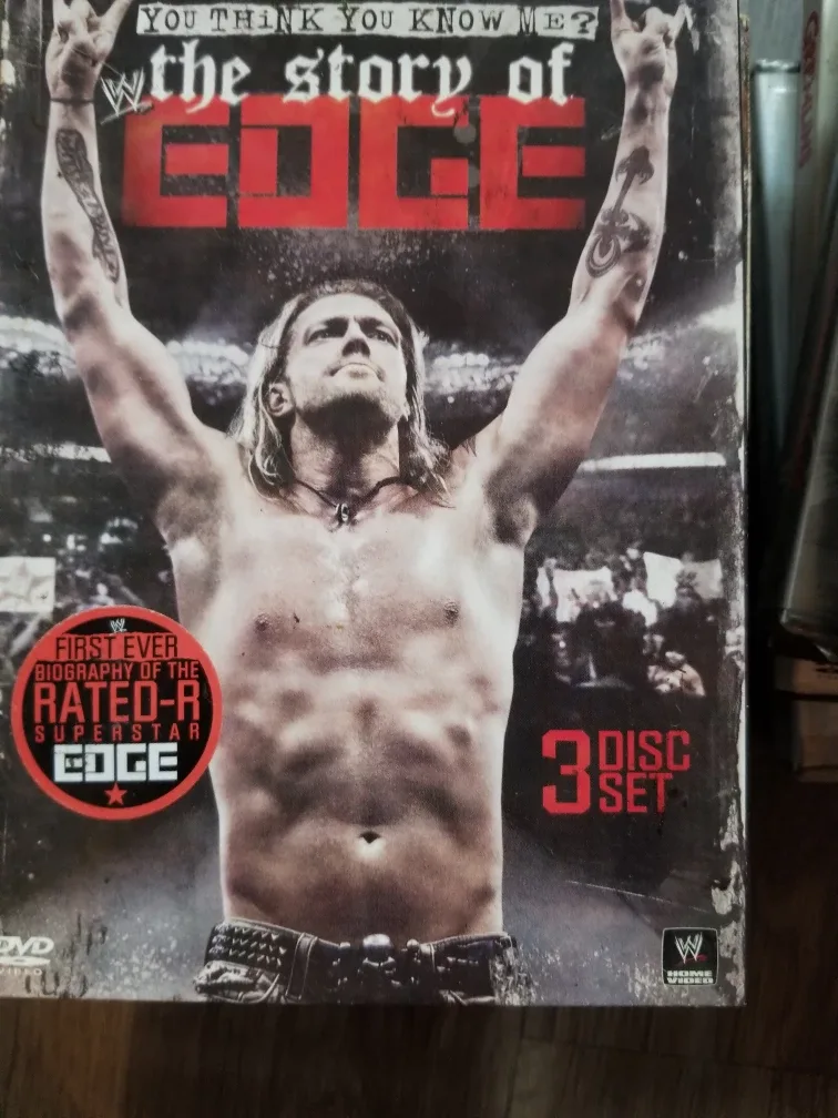 WWE The Story of Edge 3-Disc DVD Set thumbnail