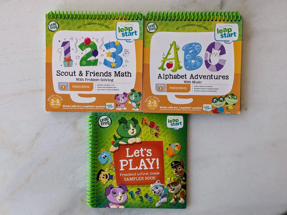 LeapFrog LeapStart 3D Learning System + 8 Activity Books image indicator(4)