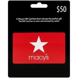 $50 Macy's gift card thumbnail