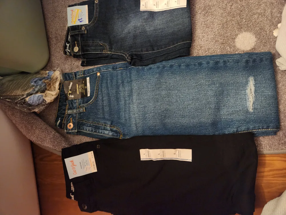 Cat & Jack & Art Class Jeans - Size 7 & L - New thumbnail