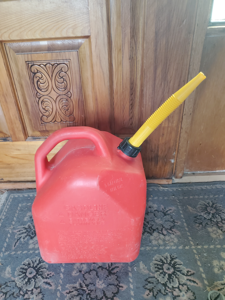 Red 5 Gal Gas Can - photo 3