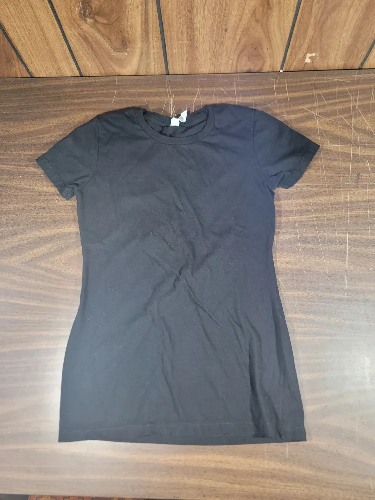 Alstyle Black Junior Tee - Size S thumbnail