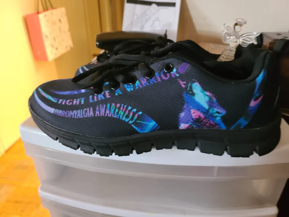 Fibromyalgia Awareness Sneakers 🇨🇦 image indicator(2)