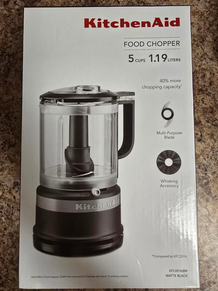 KitchenAid Food Chopper - Matte Black thumbnail