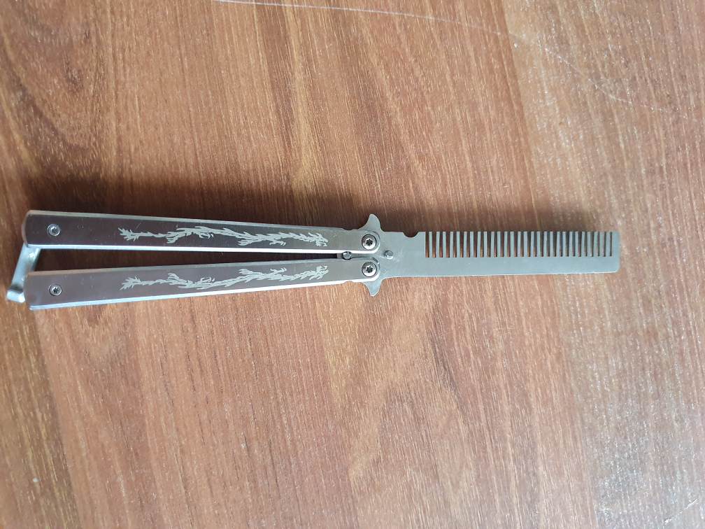 Butterfly Comb - Silver - photo 4