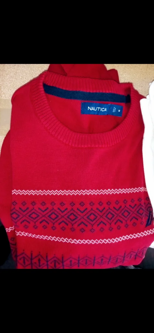 Nautica Sweaters - Red, White, or Blue $35 each image indicator(3)