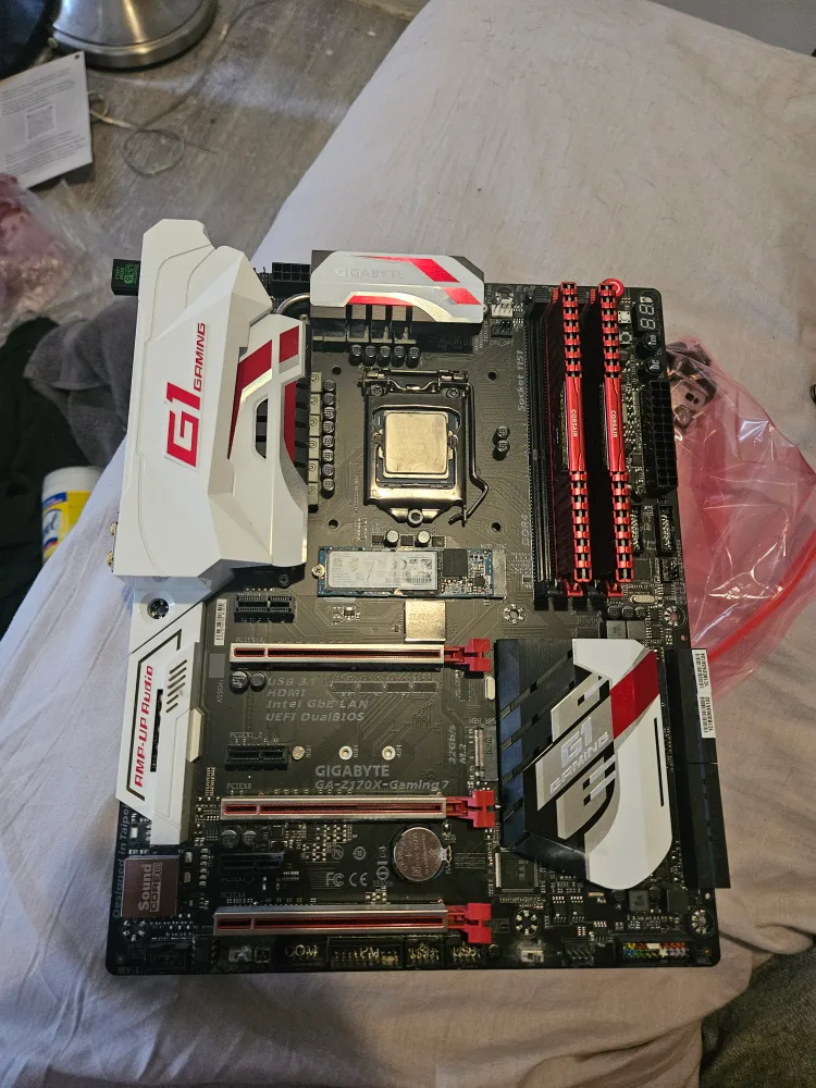 Cpu, Motherboard, Ram, NVMe, and CPU Cooler - $225 OBO thumbnail