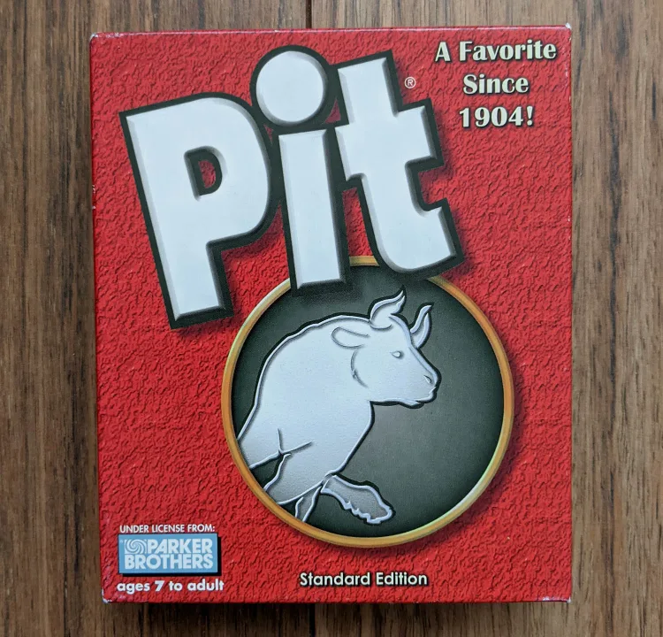 "Pit" - Standard Edition - 100% COMPLETE, EXCELLENT CONDITION thumbnail