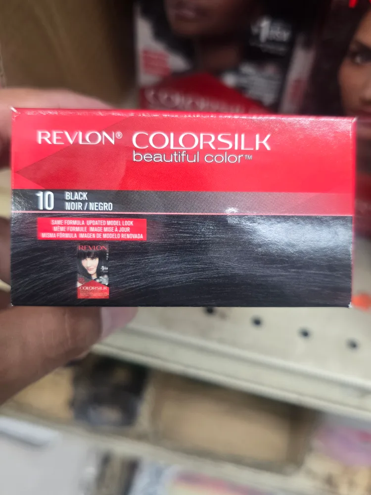 Revlon ColorSilk 10 Black Hair Dye image indicator(2)