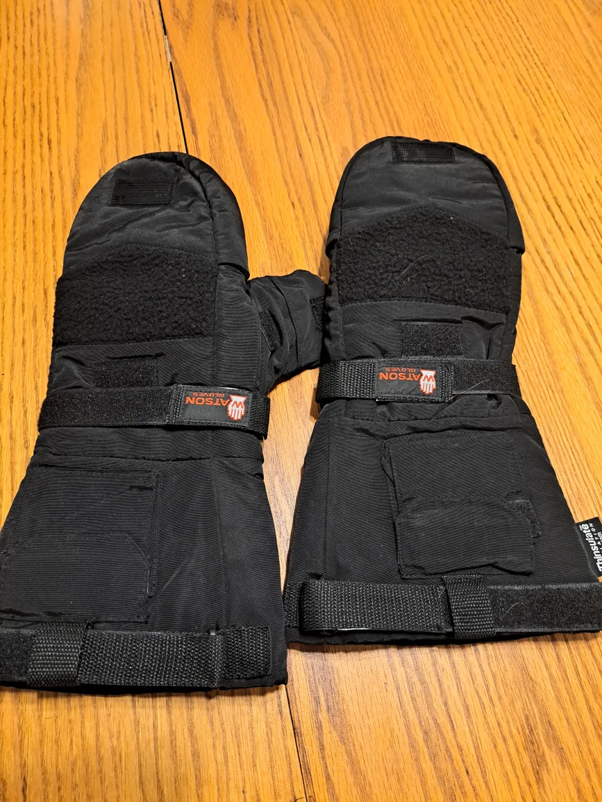 Watson Workman Mitts - Black xs thumbnail