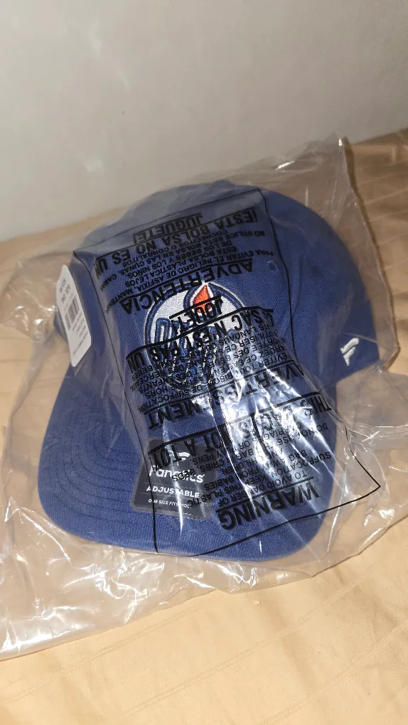 Oilers Fanatics Cap - Blue Cobalt image indicator(3)