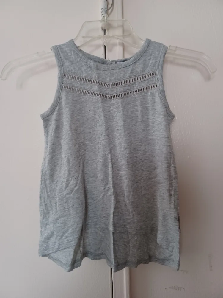 NEW Splendid Girl's Grey Tank - size 5-6 thumbnail