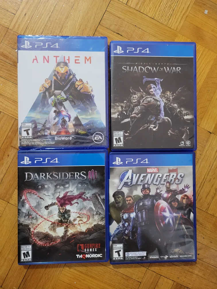 PS4 Games thumbnail