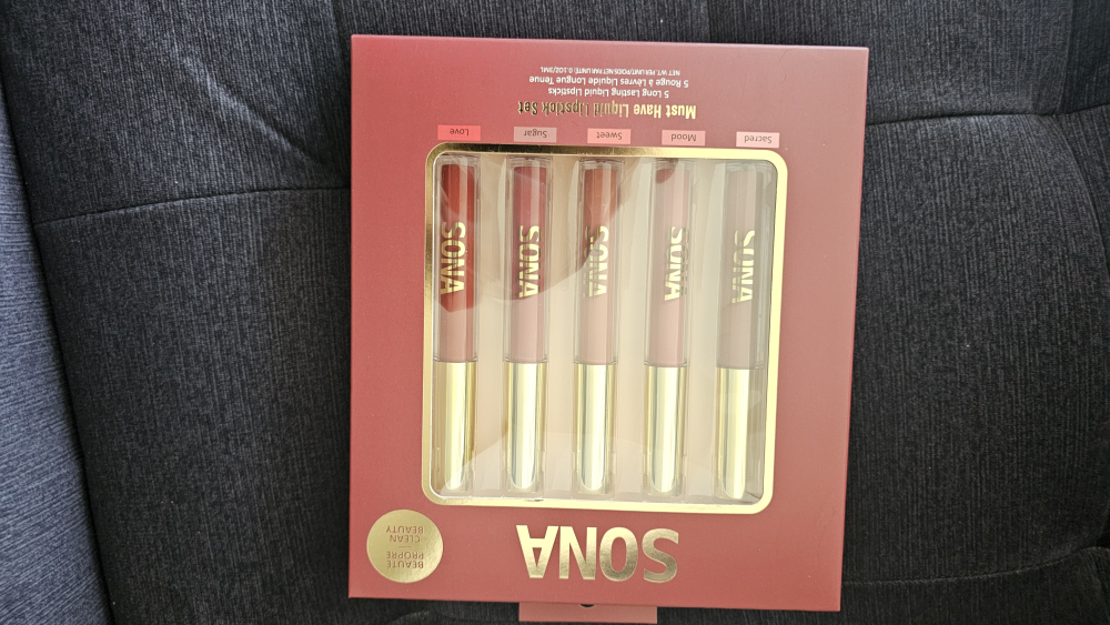 SONA Must Have Liquid Lipstick Set - New! - photo 5