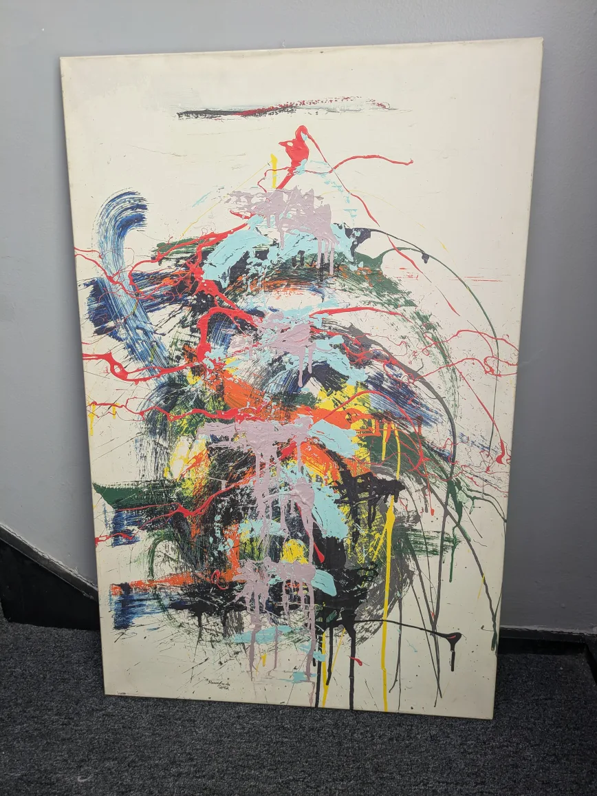 Abstract Dripping Painting print thumbnail