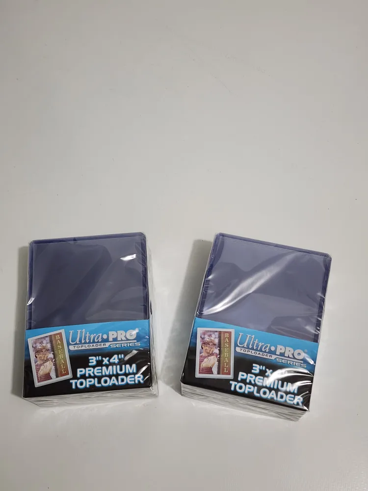 Ultra Pro Toploader 2 packs Delivery Available thumbnail