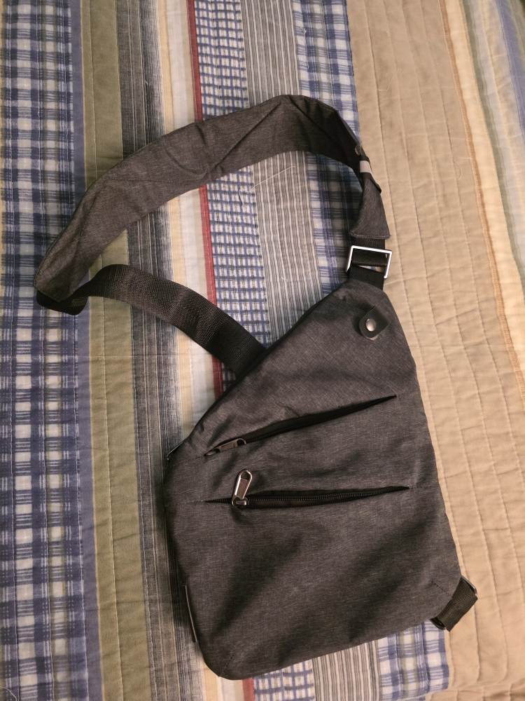 Travel  Sling Bag - Anti-theft Crossbody Shoulder