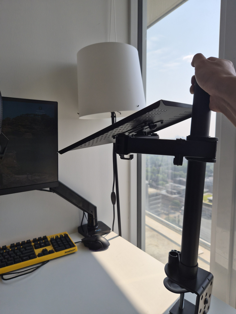 Black Adjustable laptop stand - photo 2